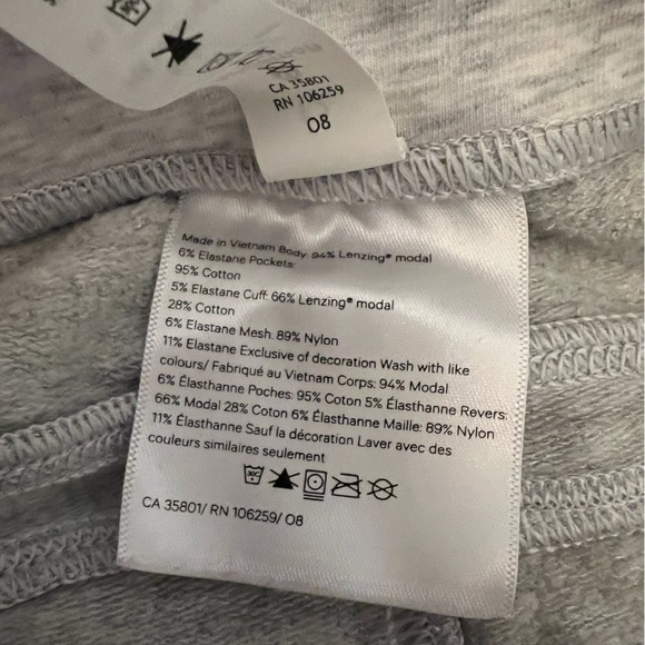 Lululemon Warm Down Jogger II Heathered Core Medium Grey size 12 worn once EUC - Picture 7 of 12